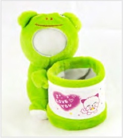 ตุ๊กตาขนาดกลางใส่ปากกา ขนาด 12-18 ซม.